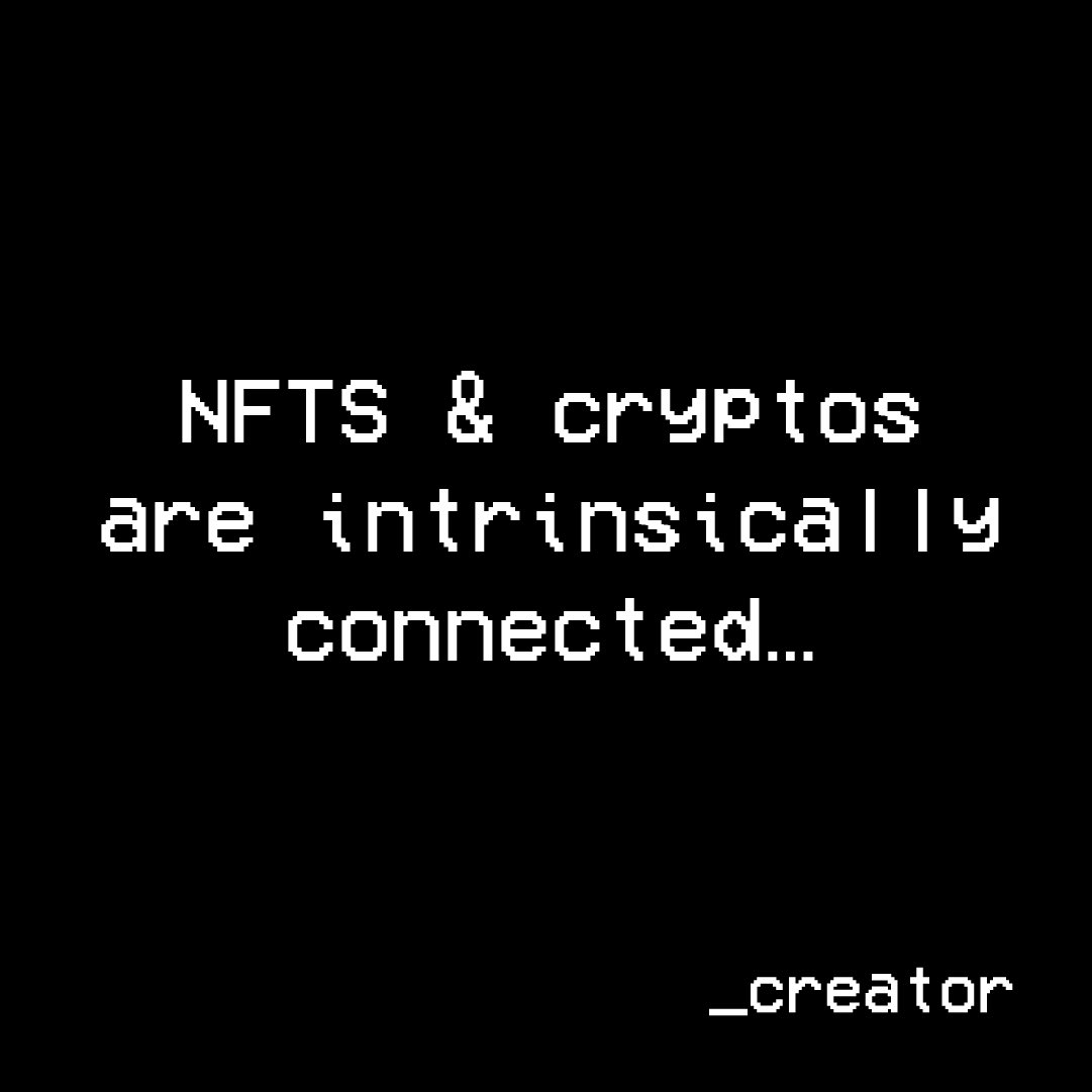 _creator_io's tweet image. With the crypto crash still happening, NFTs get cheaper to buy. 

But paradoxically, people loose trust so they don’t systematically buy when crypto rates get low…

What are your thoughts ?

_creator 

#nft #nfts #crypto #cryptos #cryptocrash #economy #economics