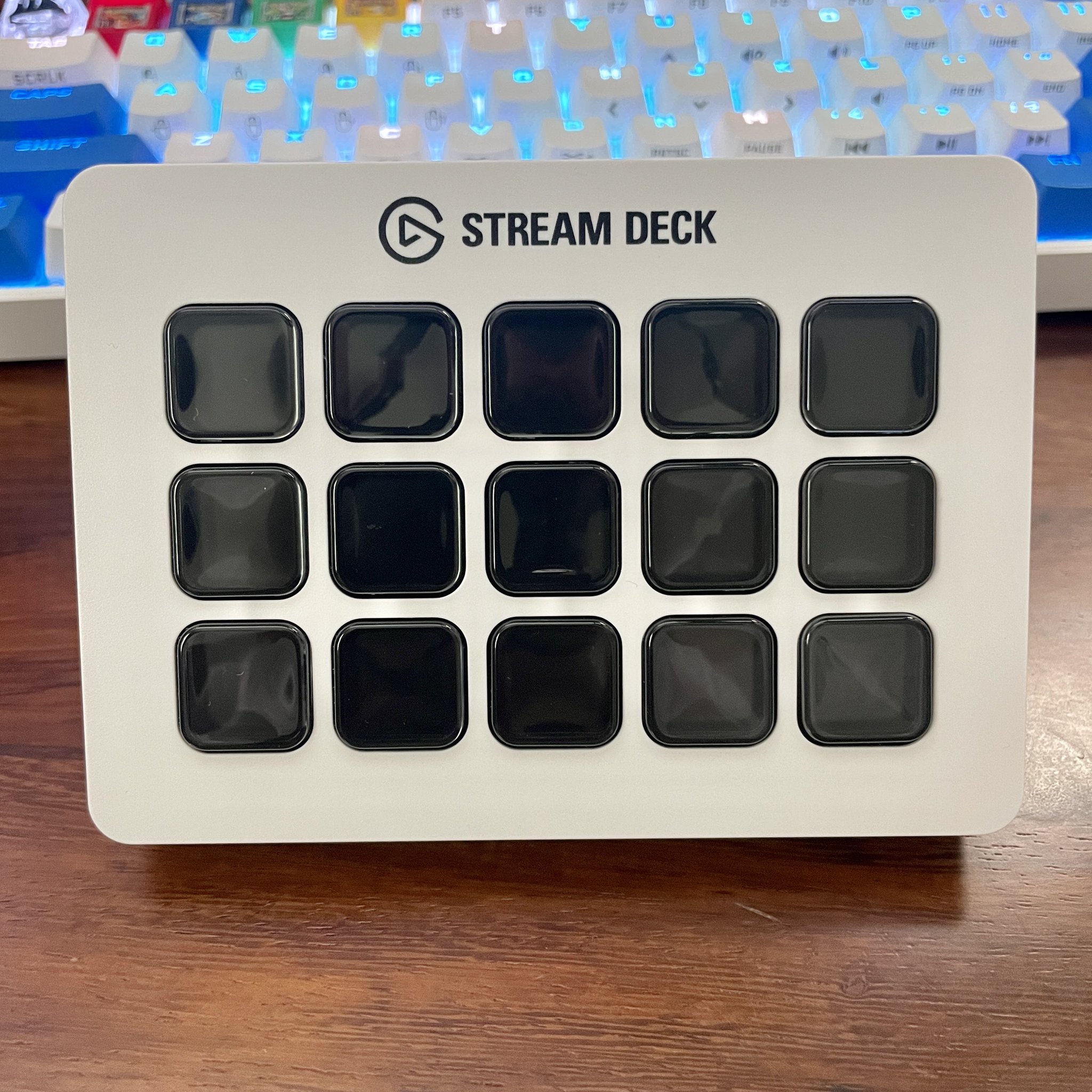 Ghost White Elgato Stream Deck Mini Skin