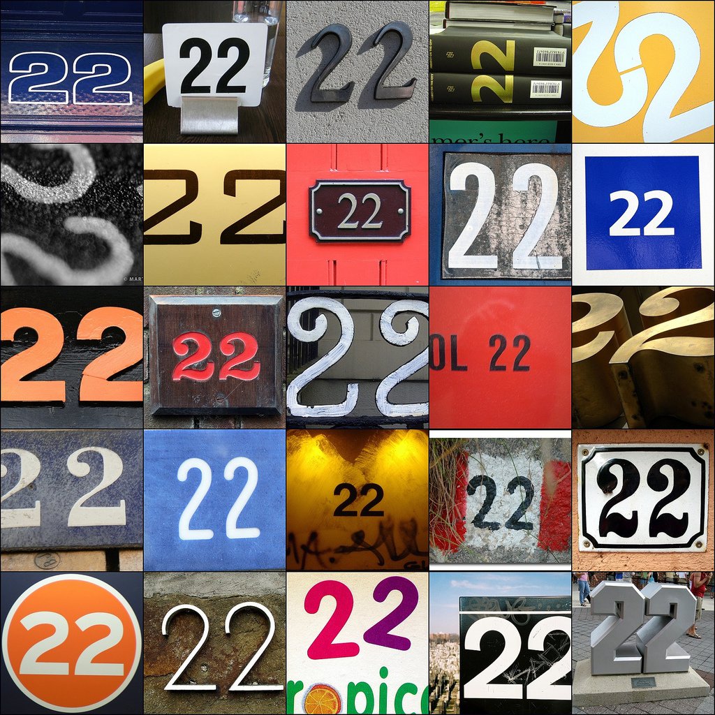 Цифра 22
