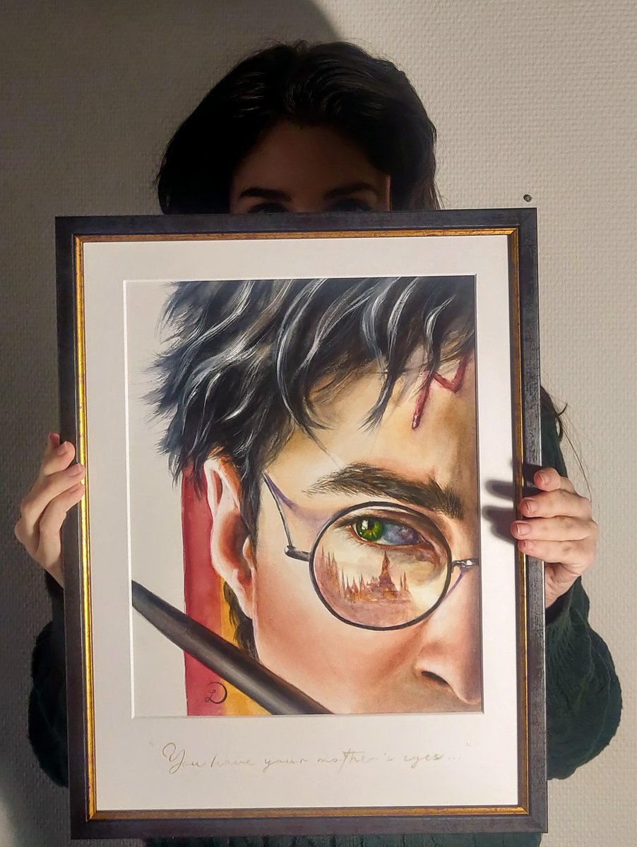 Harry potter art by <a href="/aquarellinde/">aquarellinde</a> 
Art source: reurl.cc/Vj7Nmn
#harrypotter #movie