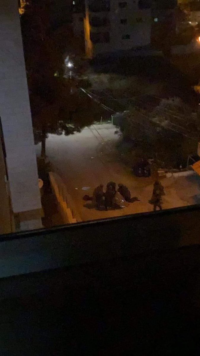 Israeli occupation forces detained a Palestinian child after injuring him during confrontations in the town of Al-Khader, south of Bethlehem in the occupied West Bank.