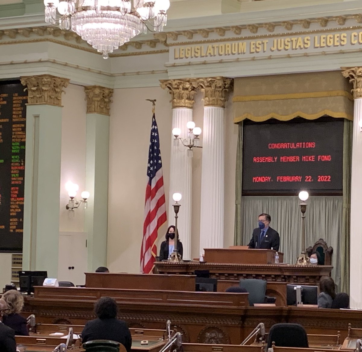 Well, it’s official! Congrats <a href="/MikeFongCA/">Mike Fong</a> , the newest Member of the State Assembly. 
#CALeg