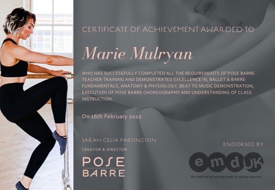 MarieMulryan's tweet photo. New Pose Barre Introductory 4 week course in #Whitton #TW2 Very limited spaces https://t.co/bGzWnL4LGH https://t.co/xdXLiwBCRD