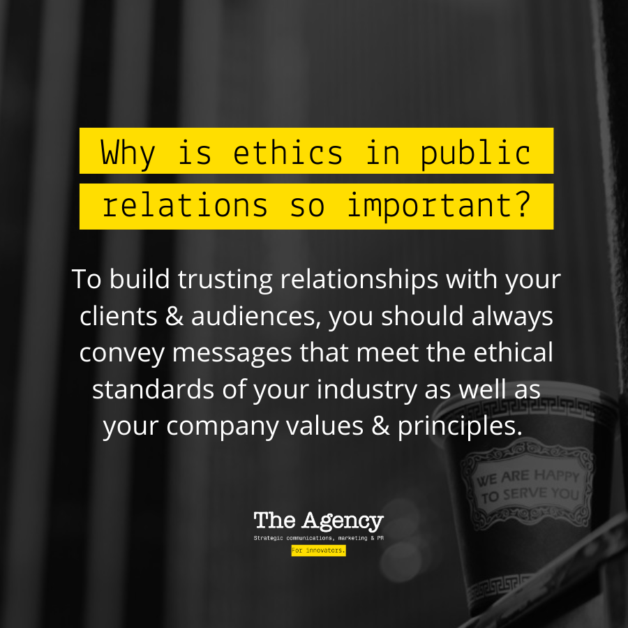 An important tip for ethical PR practices. 👇 

#PRethics #PRAdvice #PRTips #Comms #PRagency