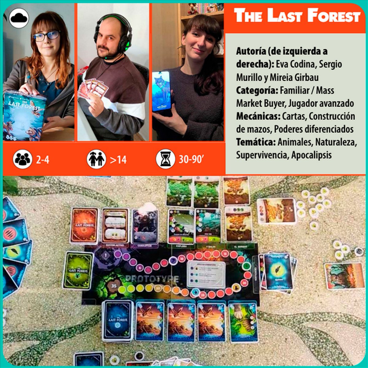 📰¡Salimos en 2D6 de Febrero 2022!

‼️La super revista <a href="/2d6Magazine/">2d6 Magazine</a> , nos ha dedicado un artículo donde nos pregunta sobre The Last Forest.

✨ Nos hace mucha ilusión poder aparecer junto con otros autores de <a href="/asociacionludo/">Asociación LUDO</a> 

👀 ¿Queréis echarle un Ojo?: 2d6mag.es/revistas-digit…