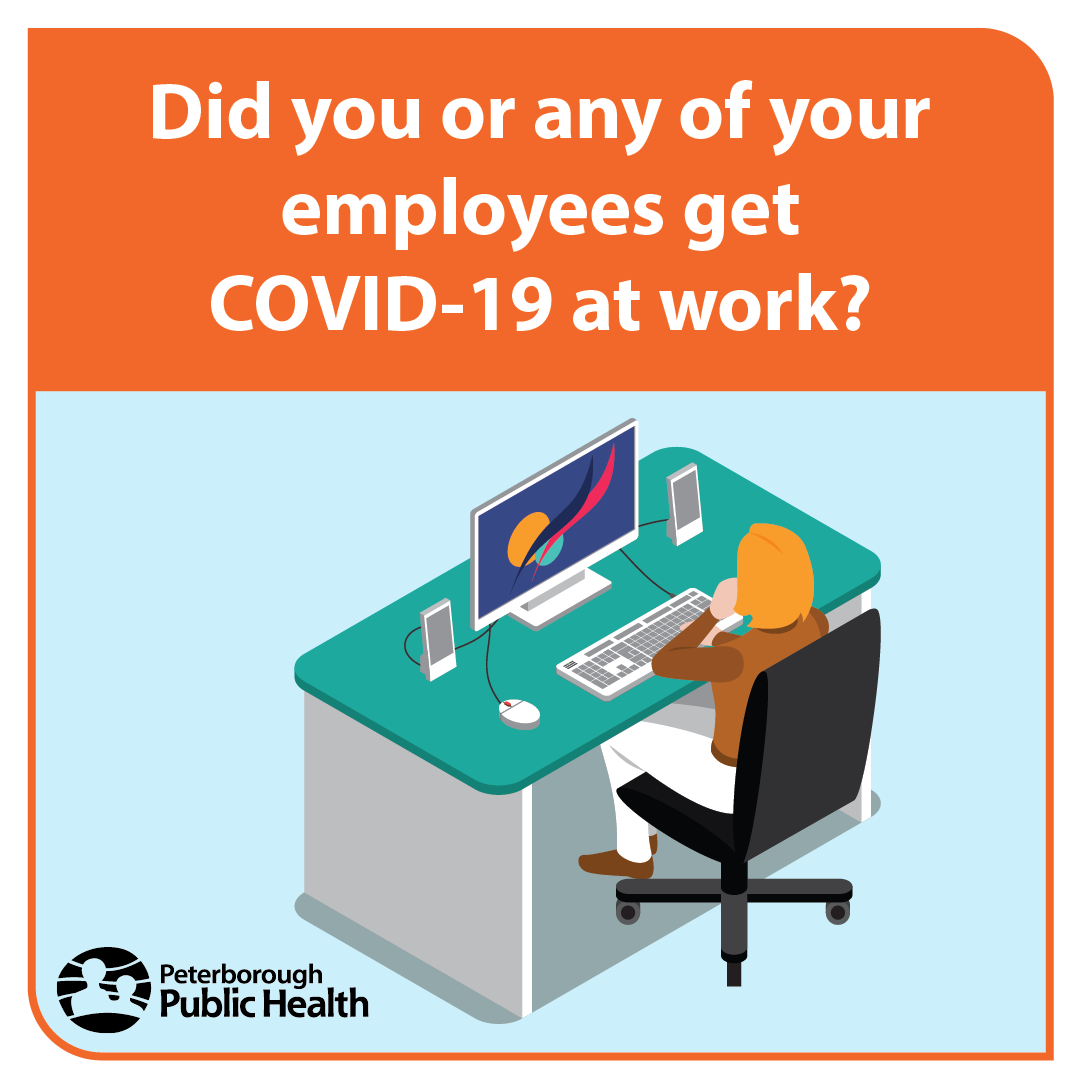 Ptbohealth's tweet photo. Help PPH support your workplace in preventing the spread of COVID in our community. Business owners and/or operators are encouraged to report workplace outbreaks at https://t.co/UvnYHkQwZD https://t.co/CbSUs29Vmp