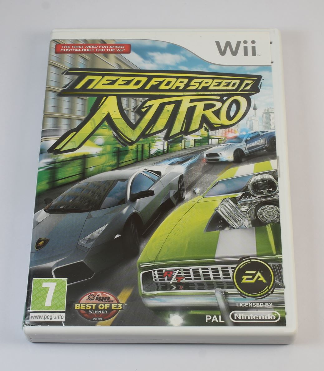 chilloutgames's tweet image. Back in Stock - #Wii: #NeedForSpeedNitro (3 photos) chilloutgames.co.uk/Wii/Need_For_S…