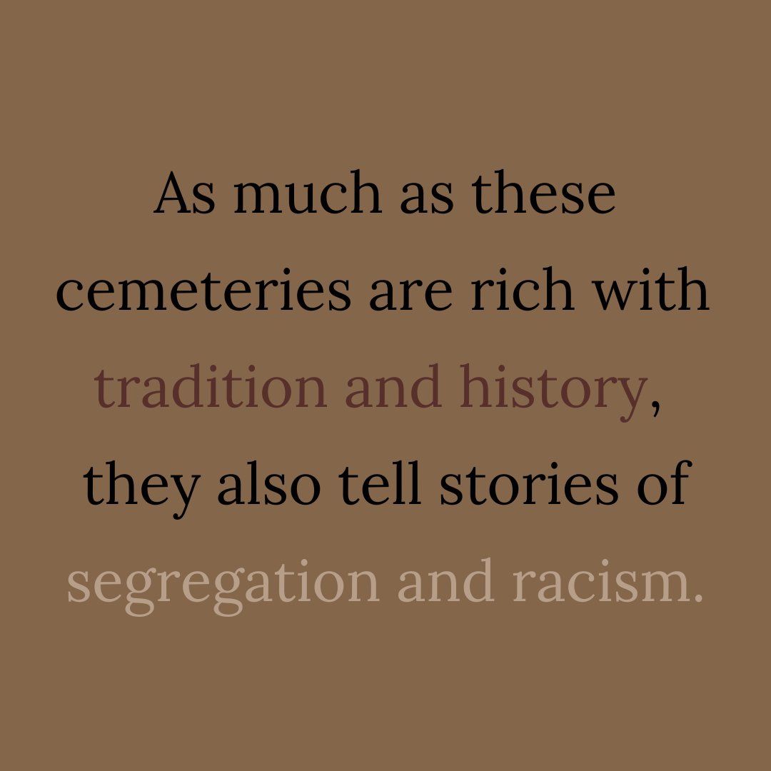Pre- #emancipation, enslaved #AfricanAmericans were largely buried on plantation or plots of land owned by white people, usually with only rocks serving as grave markers. 

What is the current state of #BlackCemeteries today?

Source: nbcnews.to/3p775RV