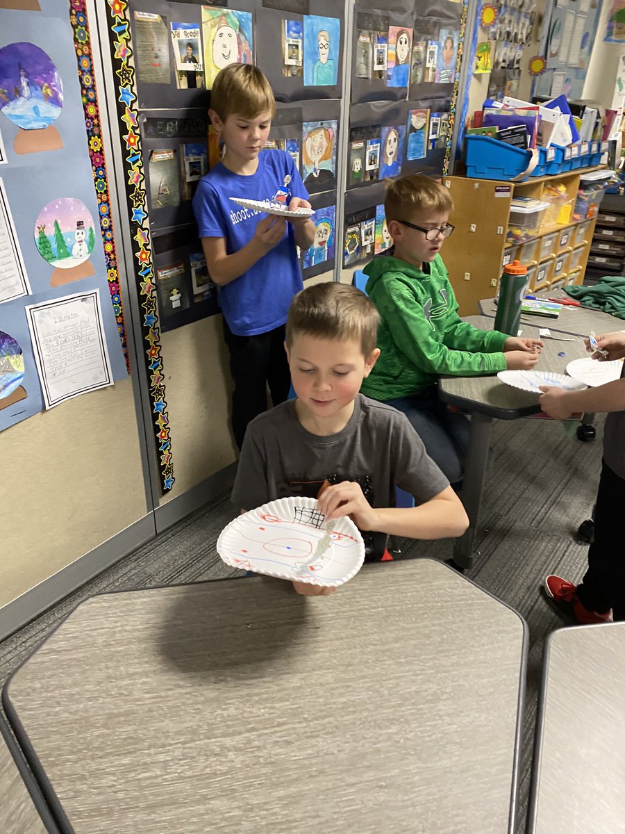 wilke5B's tweet photo. We made ice skaters that move by a magnet!!! By Matty #twittertweeter #mckinleystrong https://t.co/te3C8UtIMr