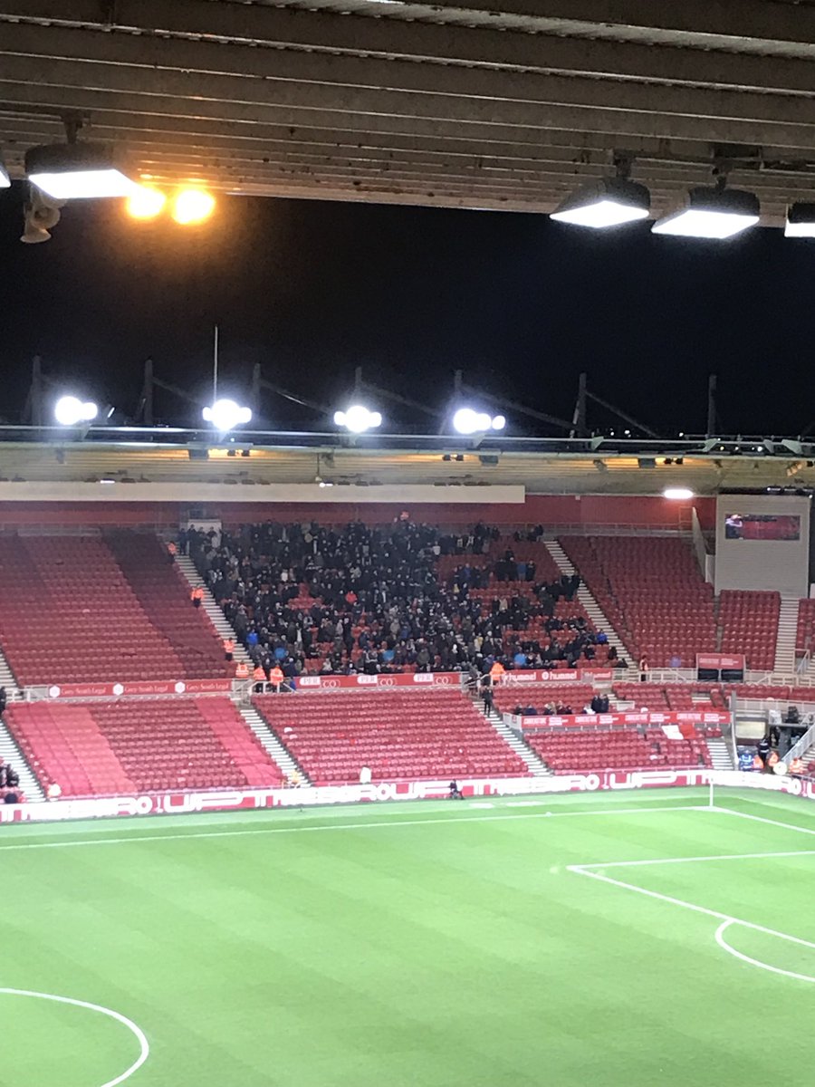 sportbbcwm's tweet image. #WBA Around 850 @WBA fans @Boro on a Tuesday night. All things considered, unbelievable support 👏 #Baggies #COYB