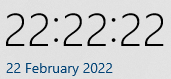 TuigiThePhantom's tweet photo. On the 22nd day of the second month in the 2022nd year B.C. At the 22nd second of the 22nd minute in the 22nd hour I took this screenshot. Conveniently it was also the second day of the week. https://t.co/13jLgh5Bvt
