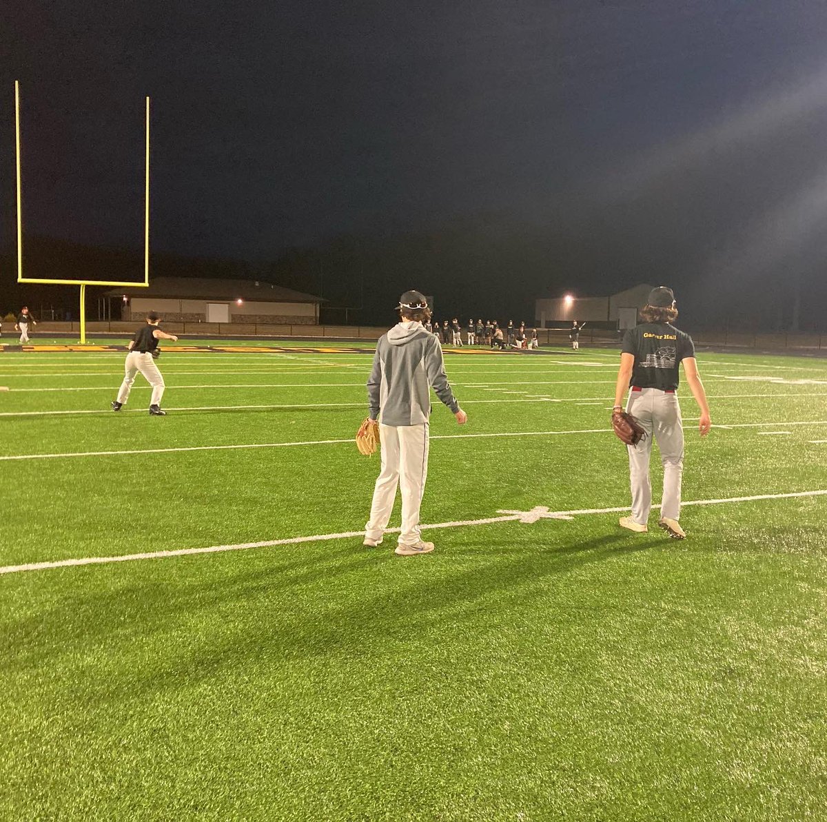 coachespy16's tweet photo. Under the lights. #MUbaseball https://t.co/F8pMxTs9Fw