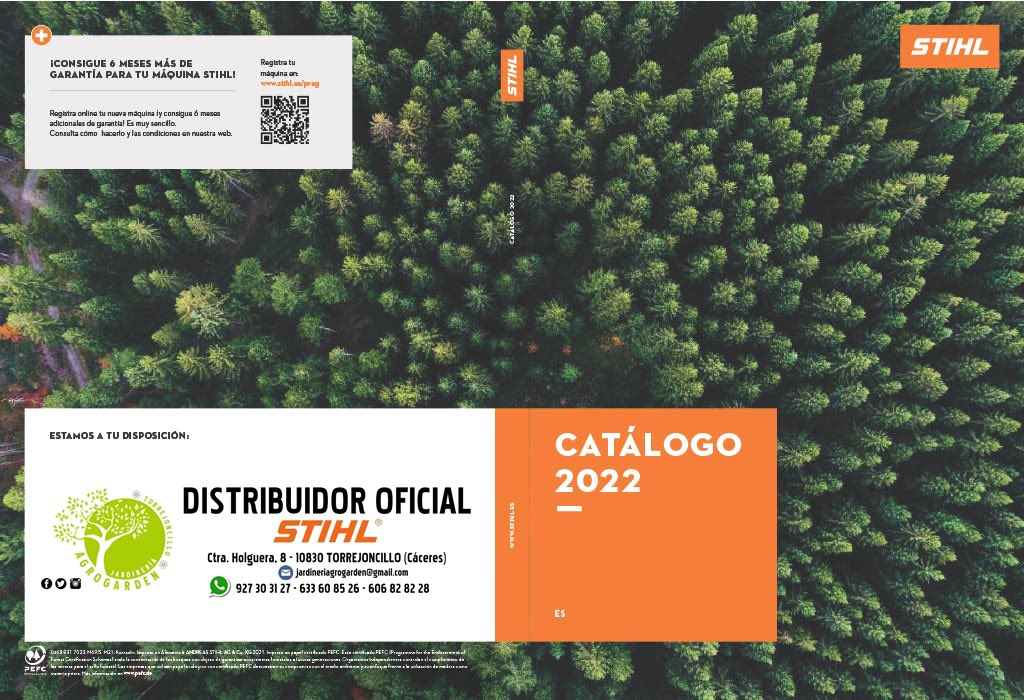 🧡 EL CATÁLOGO MÁS ESPERADO DEL AÑO

👉🏼 Ya tenemos junto a vosotros una temporada más el Catálogo Oficial de <a href="/stihl_es/">STIHL España</a>, la marca número uno en maquinaria agrícola.

👩🏼‍💻 Consúltala online en el siguiente enlace y ahora más que nunca #ViveLaJardinería:
⬇️⬇️⬇️
corporate.stihl.es/los-catalogo-s…