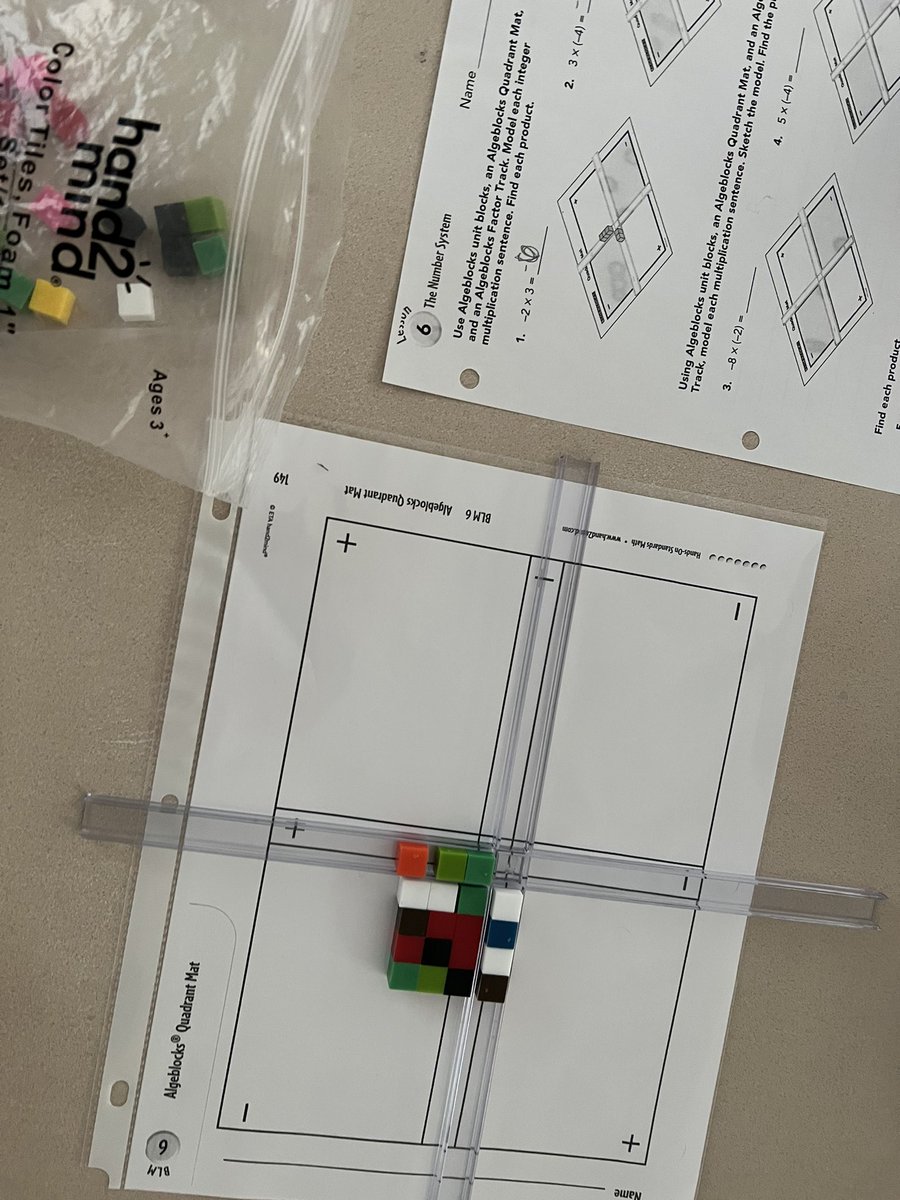 MsBrown_219's tweet photo. Multiplying integers! https://t.co/ASzYLZCKTJ