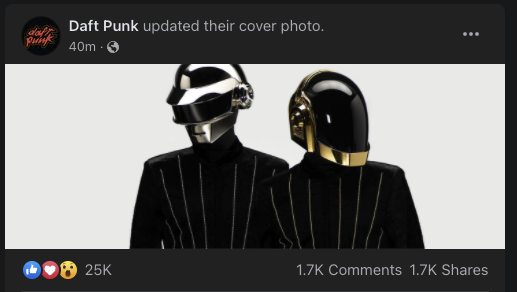 On the one-year anniversary of their split, this happens.