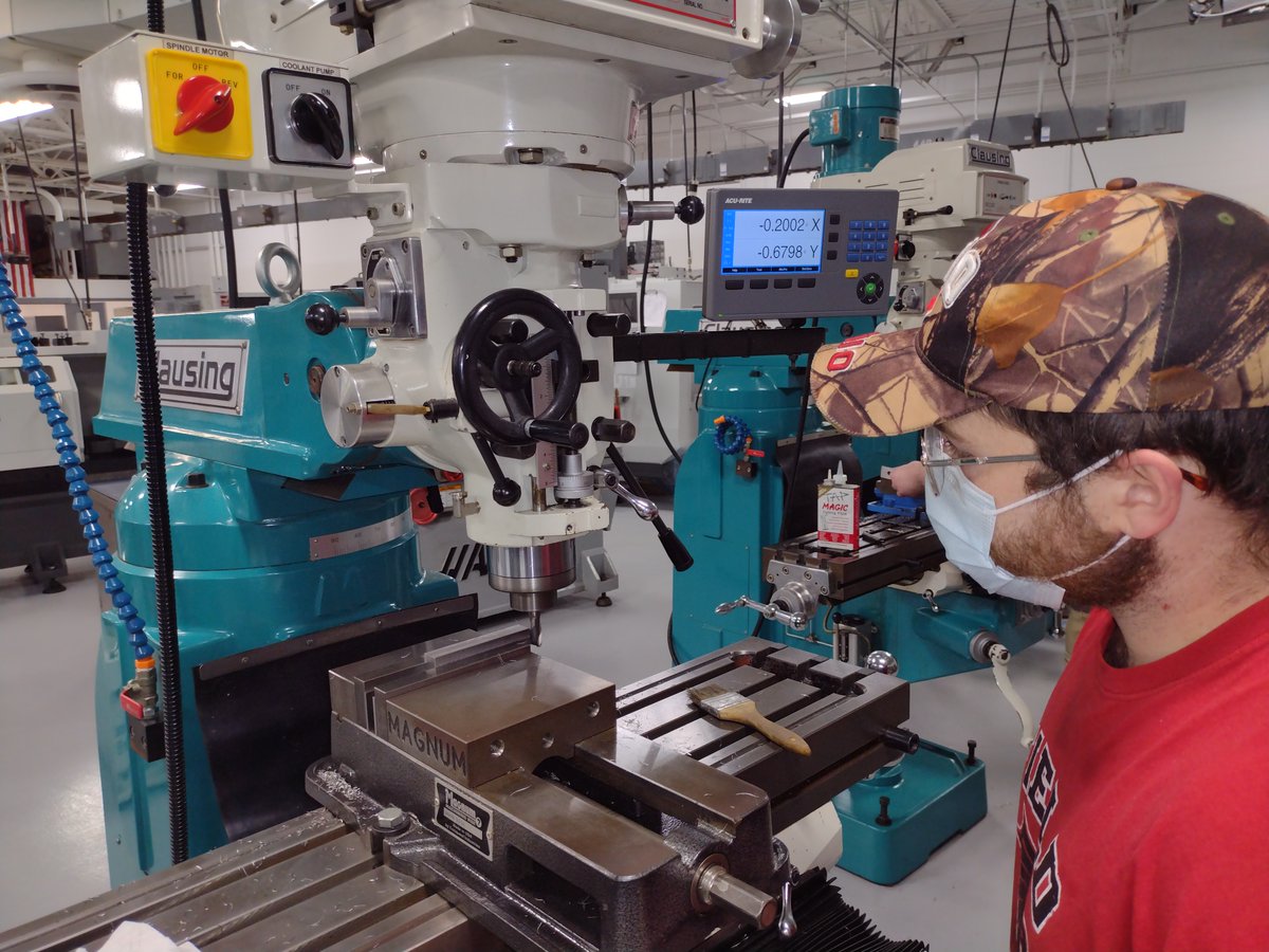 Maplewood_CC's tweet photo. UPCOMING ADULT EDUCATION CLASS!
Precision Machining – February 28th  
Monday &amp; Wednesday from 6 p.m. to 9 p.m. 
Tuition:  $900.00 
Machinists are in high demand!  
To register go to https://t.co/NIMm6kmY1e &amp; click on
Workforce Development or call (330) 296-2892 https://t.co/bl4Vz5Mjzs
