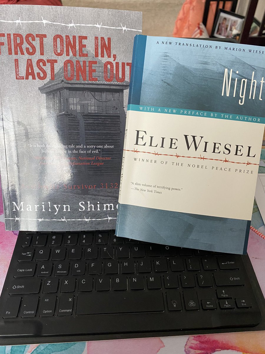 AutumnsBlessing's tweet photo. @Advocate_in_Edu Both of these are fantastic reads. The Wiesel is part of a series. https://t.co/uwD6KPVuHs