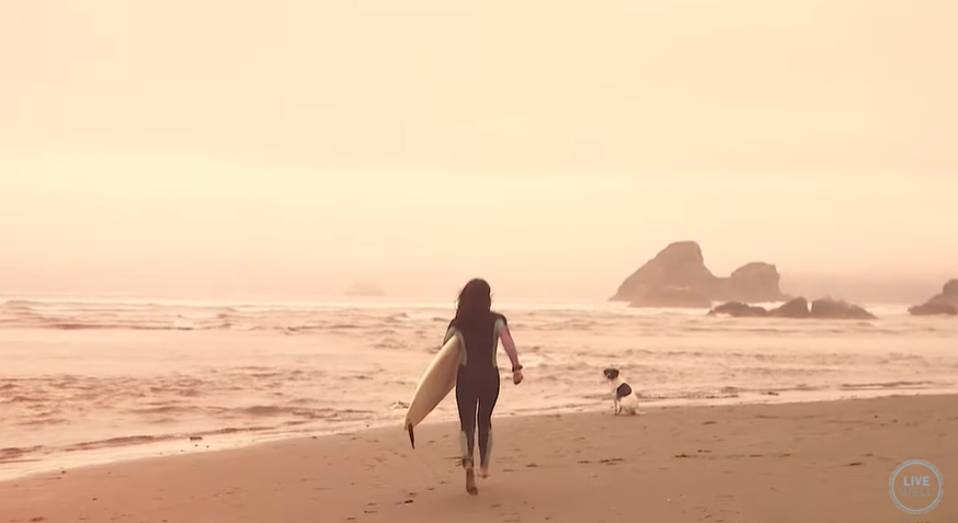 4h year Environmental Science major in <a href="/UCLAIoES/">UCLA Environment</a>  and Videographer for <a href="/HealthyUCLA/">UCLA Healthy Campus</a>, Skye shares how surfing single-handedly nurtured her physical, social and emotional well-being; and in turn, transformed her perspective on health. Check it out!
youtube.com/watch?v=Mx_Ldt…