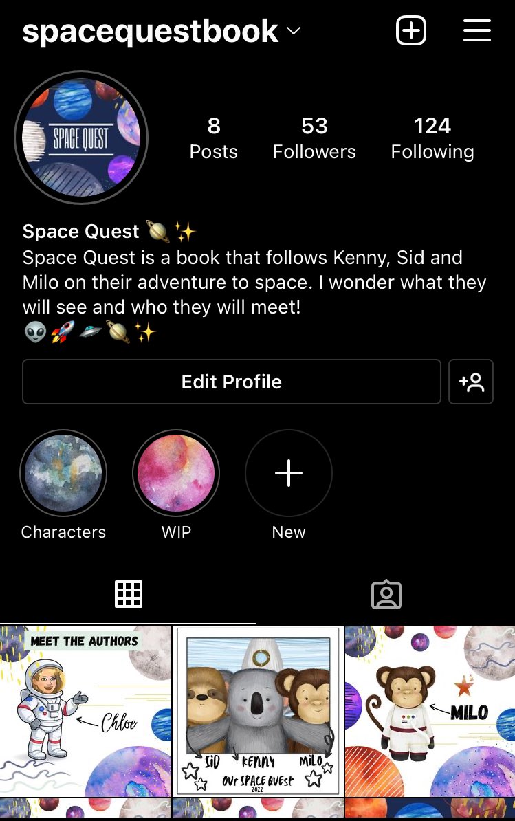 spacequestbook's tweet photo. Here is our Instagram for anyone who might be interested! We can post more in terms of stories and updates on there! 

#teaching #childrensmentalhealthweek #childrensbook #education https://t.co/FRlvb8VxwJ