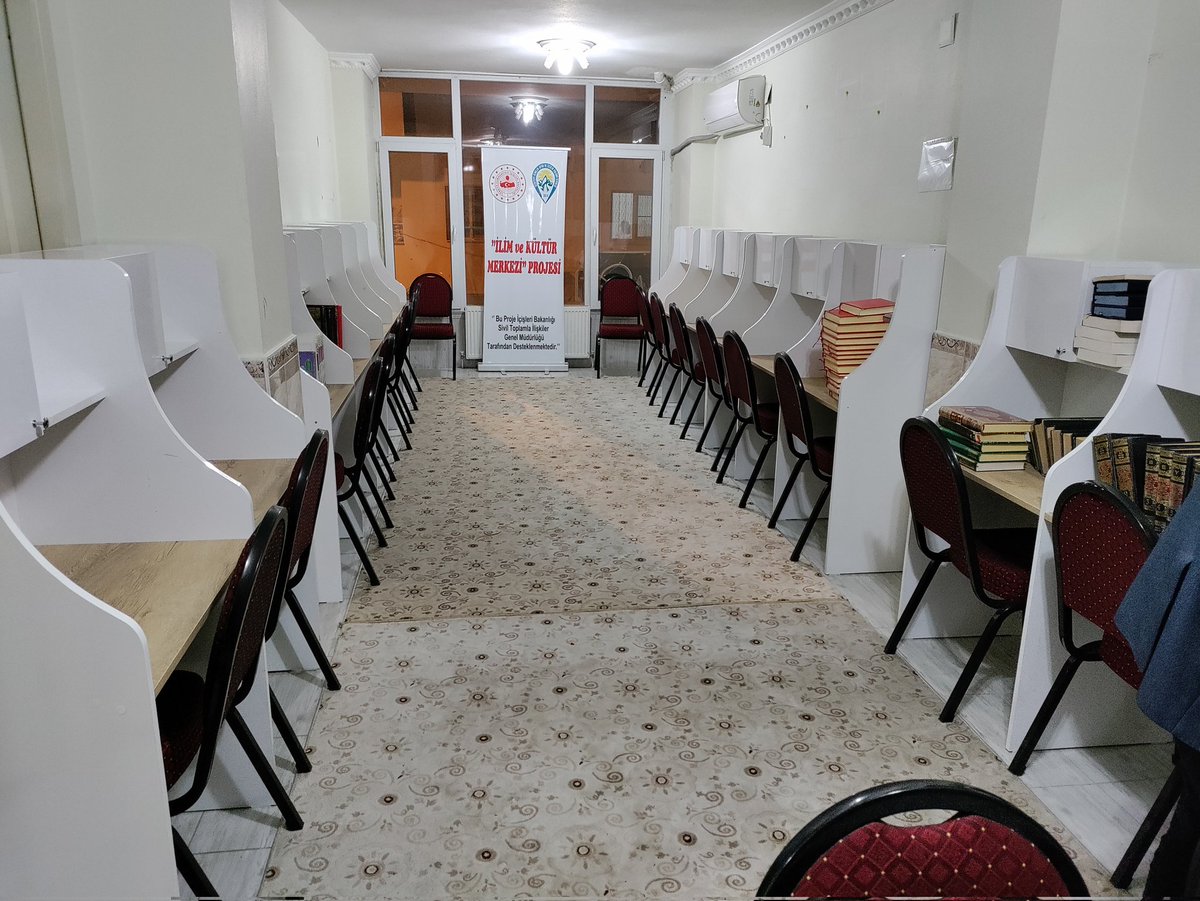 " *İLİM VE KÜLTÜR ADLI PROJEMİZ KAPSAMINDA ÖĞRENCİLERİMİZ İCİN ÇALIŞMA SALONUMUZ TAMAMLANMIŞTIR. * "