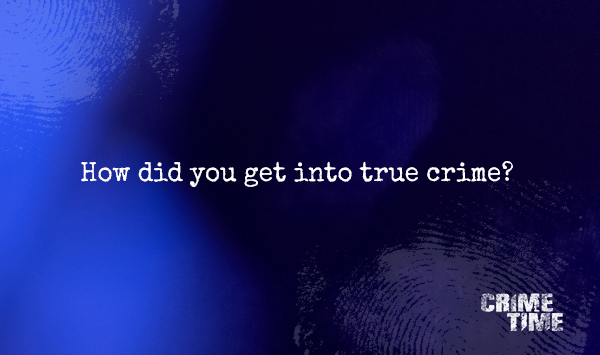 Crimetime_TV's tweet photo. Here at Crimetime, we're all about true crime all the time. We want to know what got you interested in true crime! Let us know in the comments below🕵️ https://t.co/0DXExNsXkm
