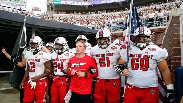 #AGTG After a great conversation with @CoachBradAPSU I am honored to say I have received an offer from Austin Peay State University! 
#Gogovs #JucoProduct