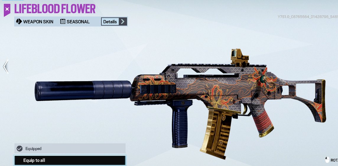 Attachment Skin Ideas for Diamond Skin r/Rainbow6