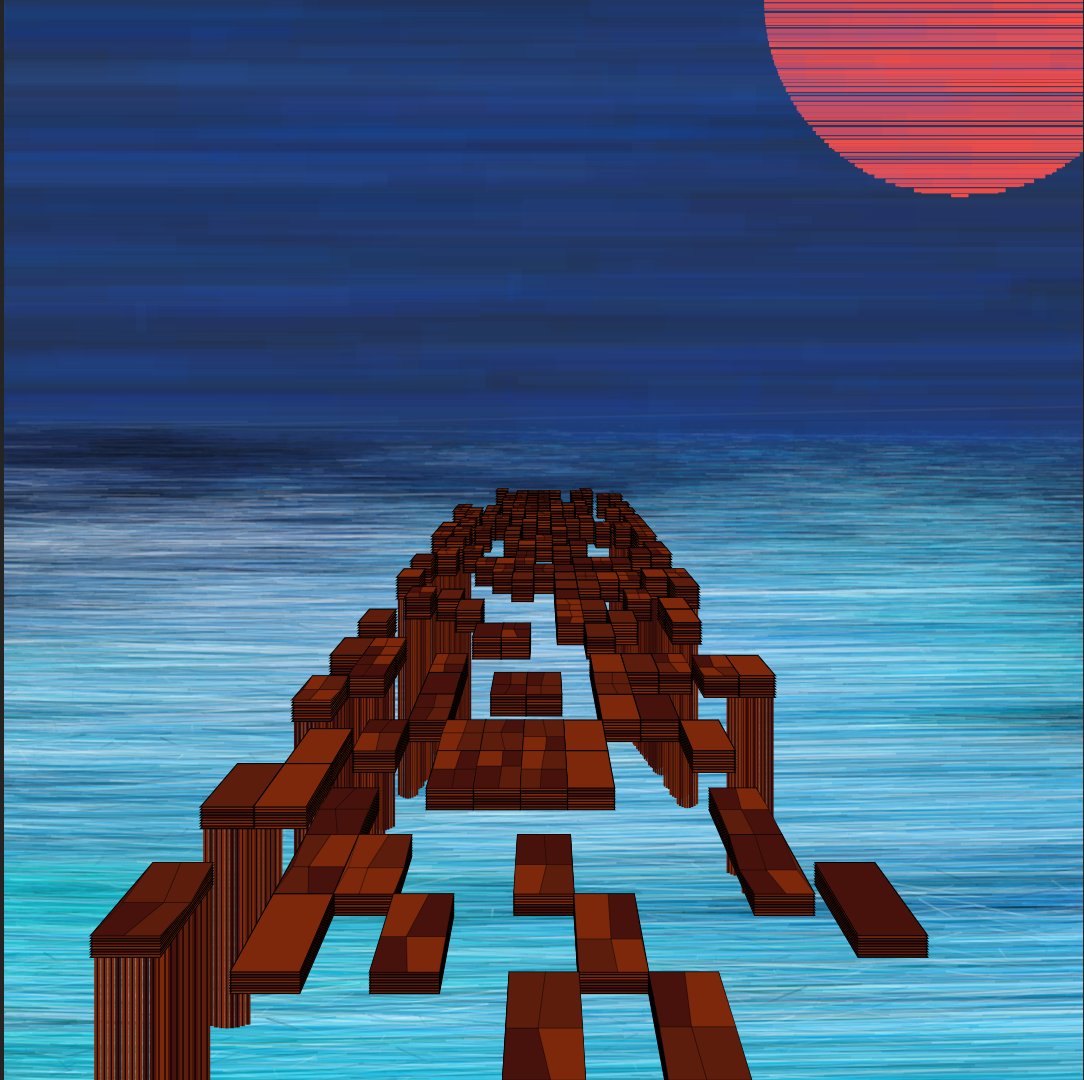 Aqw_Zert's tweet photo. One and only one Red 🔴 Moon 🌑 variation of "The Old Woody Dock" style of bridge! Congrats @Chris1Morrison1 for minting this one! 
https://t.co/LnGNKdCU5q https://t.co/xcczL0JyRN