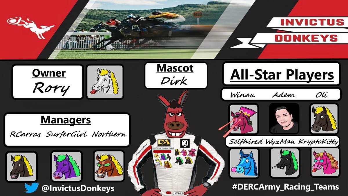 <a href="/DeRaceNFT/">zkRace</a> What is Coming...🗣️🆙
New 🏟️hippodromes coming🥑
Gen0 Utility and Perks🥑
More Jockeys and Special Tournaments🥑🏇💰
<a href="/DERCArmy/">#DERCArmy | DeRacers (🔮)</a> What we'd like to 👀
🔥 Special 🏟️Races and Inter-Team Comps
🔥 Getting more interaction/perks for Spectators
#MetaSport_of_Kings #Next_Season