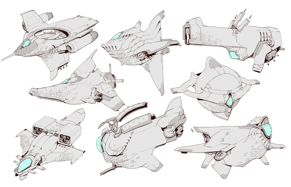 BrotherBaston's tweet photo. Spaceships #conceptart #thumbnails #drawing #sketch #digitalart https://t.co/GdMvVyxtB6