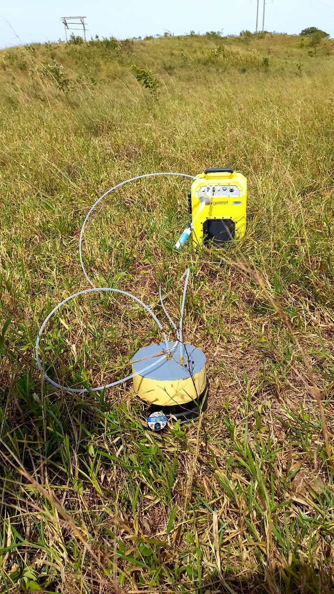 AlejaaaCabrera's tweet photo. @SomosAGROSAVIA La Libertad in collaboration with @CORMACARENA is starting their soil gas measurements with a @Gasmet_Tech GT5000 Terra to monitor the development of Colombian silvopasture systems. Armando Cumaco and Raul Alejandro Diaz show us their initial field setup here ⬇️⬇️ https://t.co/TCtWHgrR5r