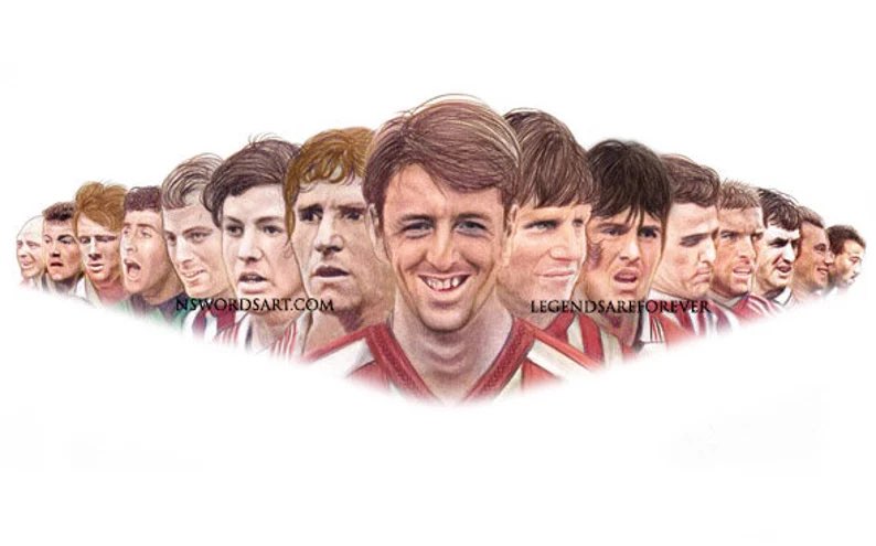 nswordsart's tweet photo. My drawing of 15 @SouthamptonFC legends.
L to R: Armstrong, Shearer, Wright, Shilton, Davies, Williams, Ball, Le Tissier, Channon, Moran, Paine, Lambert, Golac, Reeves and Wallace.

Retweets as always are much appreciated 👍 https://t.co/x77ekCQzuH