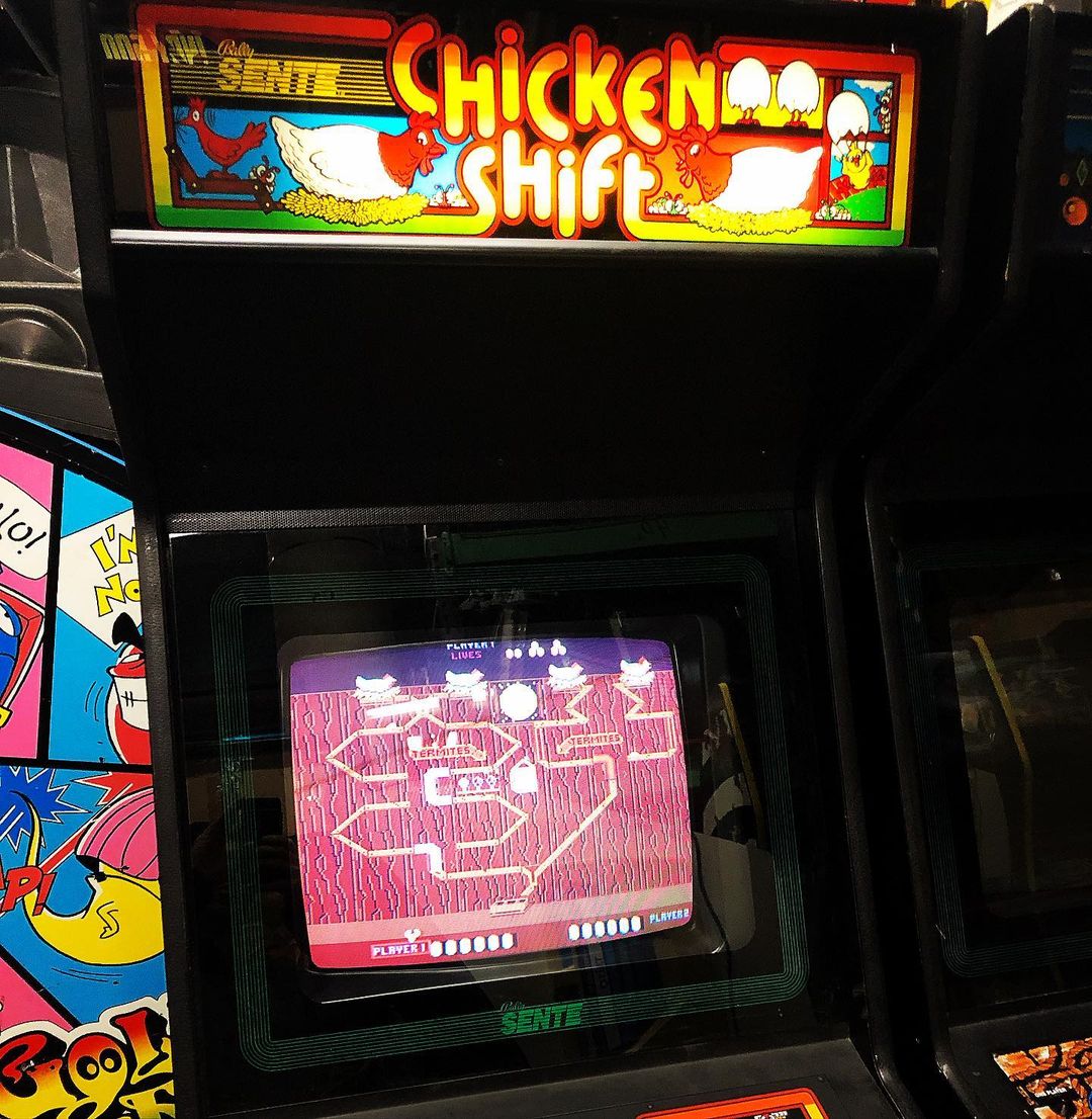 barcade's tweet photo. Coming out of our shop next… Chicken Shift! #Barcade #Sente #Arcade #VideoGames #ChickenShift https://t.co/EAdFX75ymG