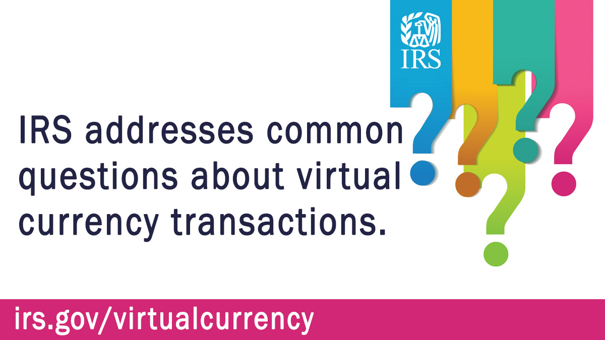 RT @IRSnews: #IRS reminder: Virtual currency transactions are taxable under  the law. Learn more with #CryptoCurrency FAQs: https://t.co/zuSod9aXTI
