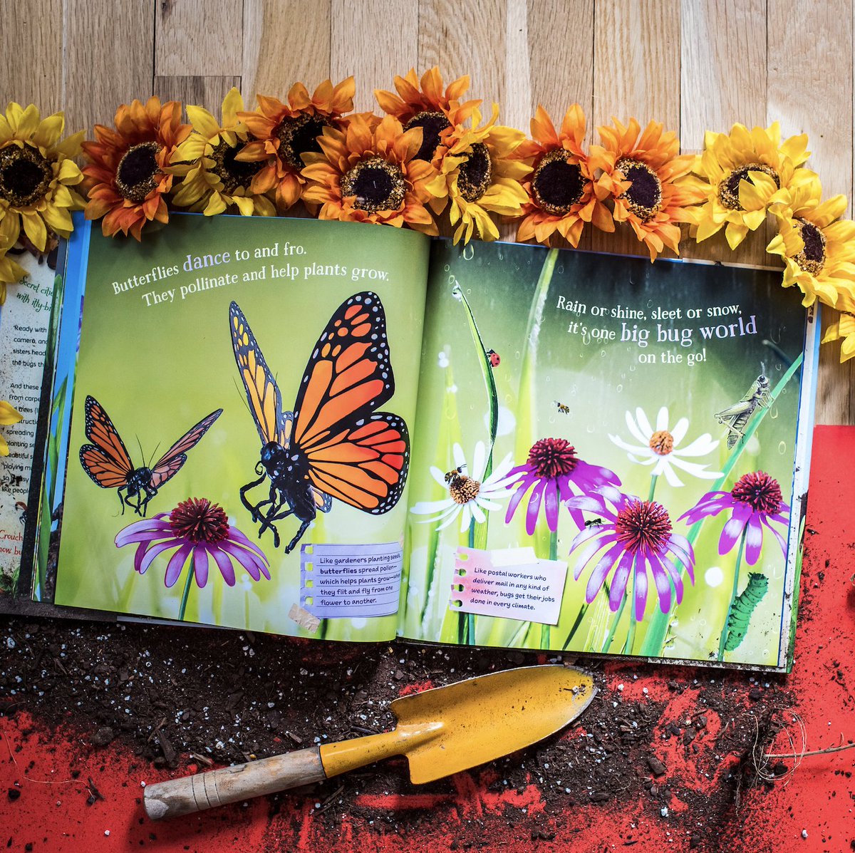 lbschool's tweet photo. Happy #bookbirthday to Hustle Bustle Bugs by @cbaileybooks and @eldridgestudio! 🐛🐞
"Lively affirmation for budding entomologists." — @KirkusReviews 
📖https://t.co/h06nvO9rwd https://t.co/MZz3SKXWM4