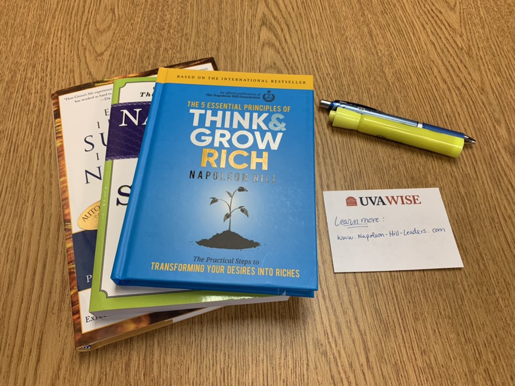 UVA_Wise's tweet image. The @NapoleonHillFdn is offering 100 @mySWVA high school students paid tuition for a Keys to Success course based on Hill’s personal and financial improvement knowledge. 

Thanks also to @VAeRegion for supporting this initiative!

More: @timesnewsonline: tinyurl.com/KeysToSuccess22