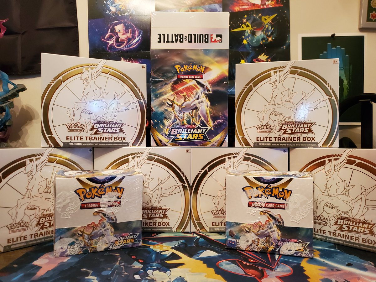 SeraphimTCG's tweet photo. It's almost that time.
 Make sure if you haven't entered our ETB giveaway you do so before 2/25 #BRILLIANTSTARS https://t.co/sa4iiduZuQ