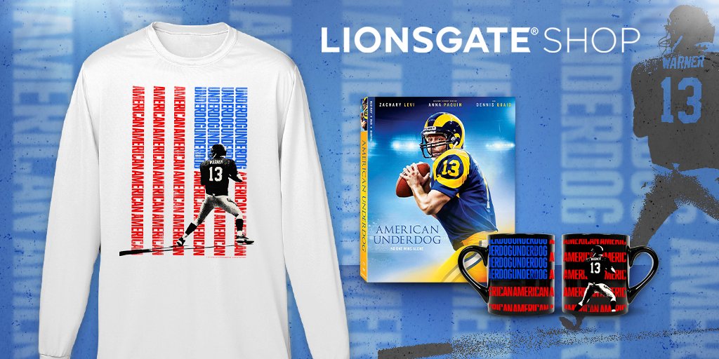 It's even easier to enjoy your new American Underdog Blu-ray when it comes with a shirt and mug. Secure yours today: bit.ly/3HKbpxr