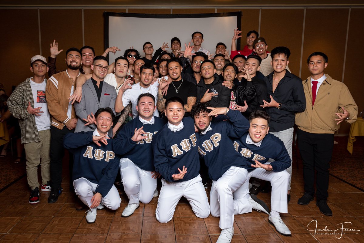 csunapsirho's tweet image. We are honored to introduce these prestigious gentlemen into Alpha Psi Rho: Alpha Epsilon “The Eternal” and Alpha Zeta “AZians” Class. Each one of you showed perseverance and dedication to the fraternity. Welcome to our Brhotherhood. #RhoDoggs #ΑΒΒΑΣ #BetaChapter