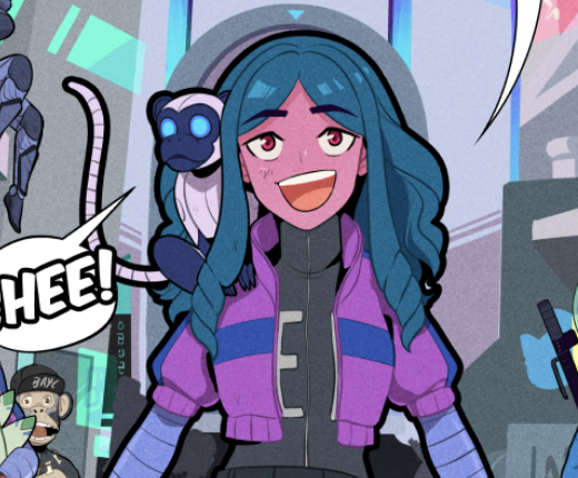 It's been a while, Moglet Lovers! We've been busy brewing something new to feed your NFT appetite, and owners are getting previews on Discord.

In the meantime, check out this amazing fan art from Indigo, creator of <a href="/QuokkaQommunity/">Quokka Qommunity | MINTING NOW 💫</a>. She drew Arkade the main girl from our comic!