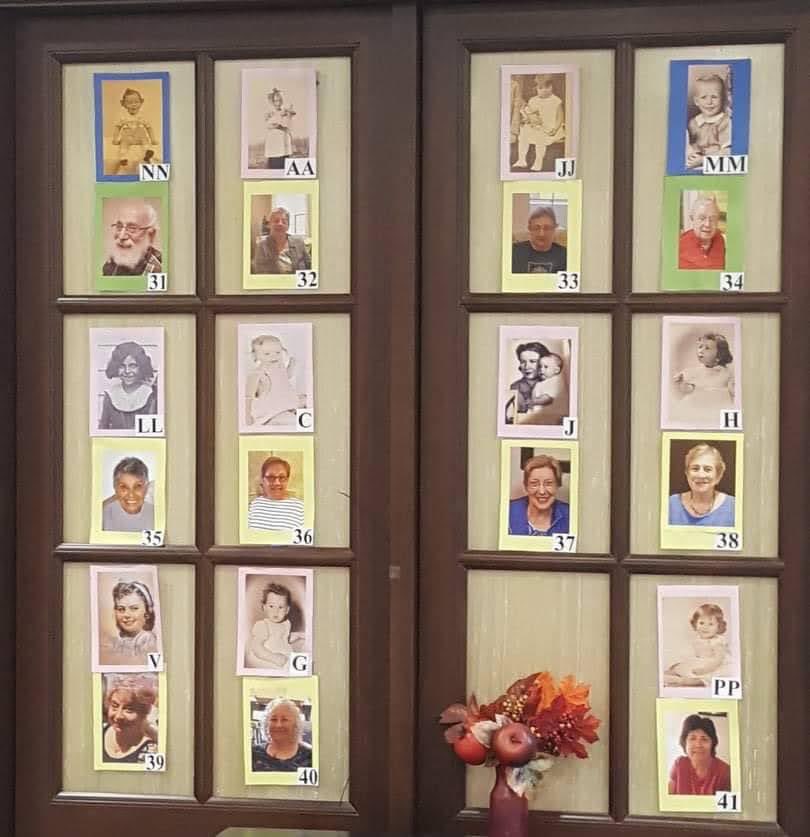 WesleyEnhLvg's tweet photo. The residents and staff at our Main Line community have been playing a fun game of Guess the Baby! It was a lot of fun for all who passed by and guessed who is who. #WEL #seniorliving #guessthebaby https://t.co/8Qmv2BzpIH