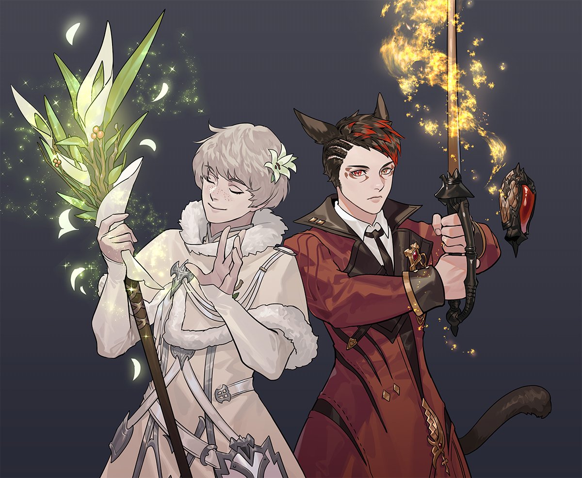 FF14「FF14/Full color type, Cell shade type
Co」|Jackdu/Commissions Closed/Reservation OKのイラスト