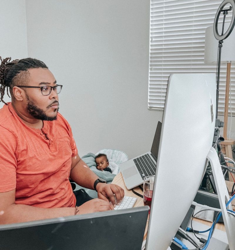 “Freelancing, career pivoting/job searching, continuing education, parenting, &amp; navigating an ongoing global pandemic is 🤯. Take the time to celebrate + be present in the things that bring joy.”  — Will Broxton, 2021 GA #SoftwareEngineering Immersive Alum, Do-It-All Dad