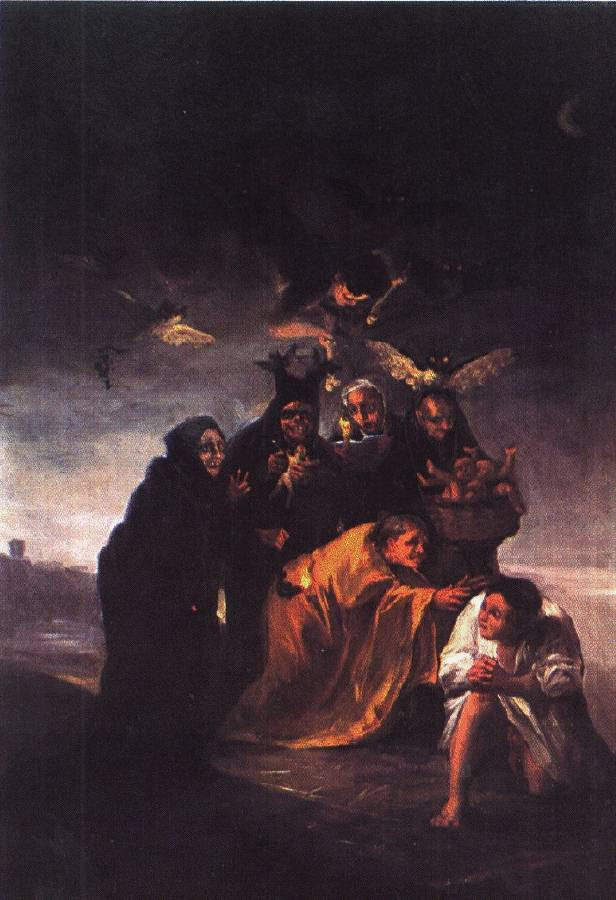 RT @artistgoya: Incantation, 1797 #franciscogoya #goya https://t.co/wW0fNJaTC8
