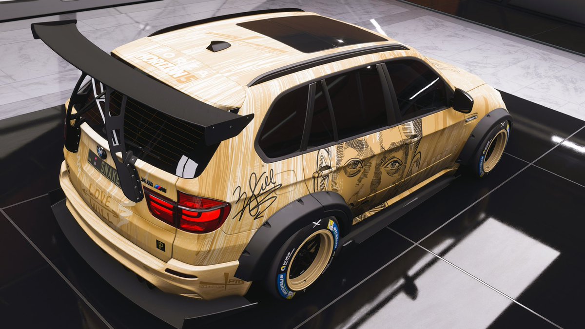 Turn10Studios's tweet photo. We have decided on the winners for the #ForzaBHM livery contest. Congrats to @Fluex_Artworks and @SEFx for these beautiful designs! Stay tuned to your messages as we reach out for prizes. https://t.co/B6ahOp6Q7B