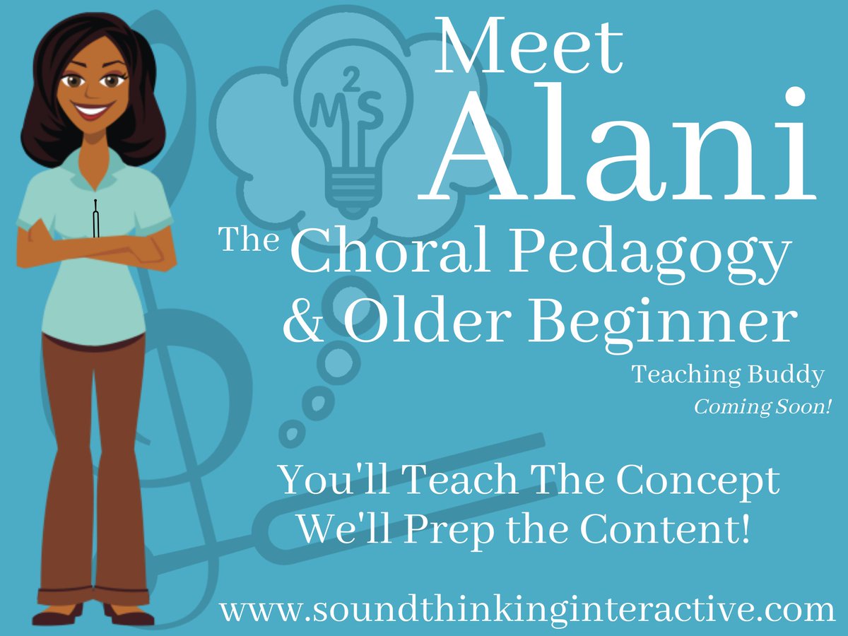 SoundthinkingL's tweet image. We're the only interactive music curriculum that provides professional development and research based pedagogy. You'll Teach The Concept, We'll Prep The Content #SoundThinkingInteractive
#YouTeachWePrep #TeachersArentReplaceable
#TeachingBuddy