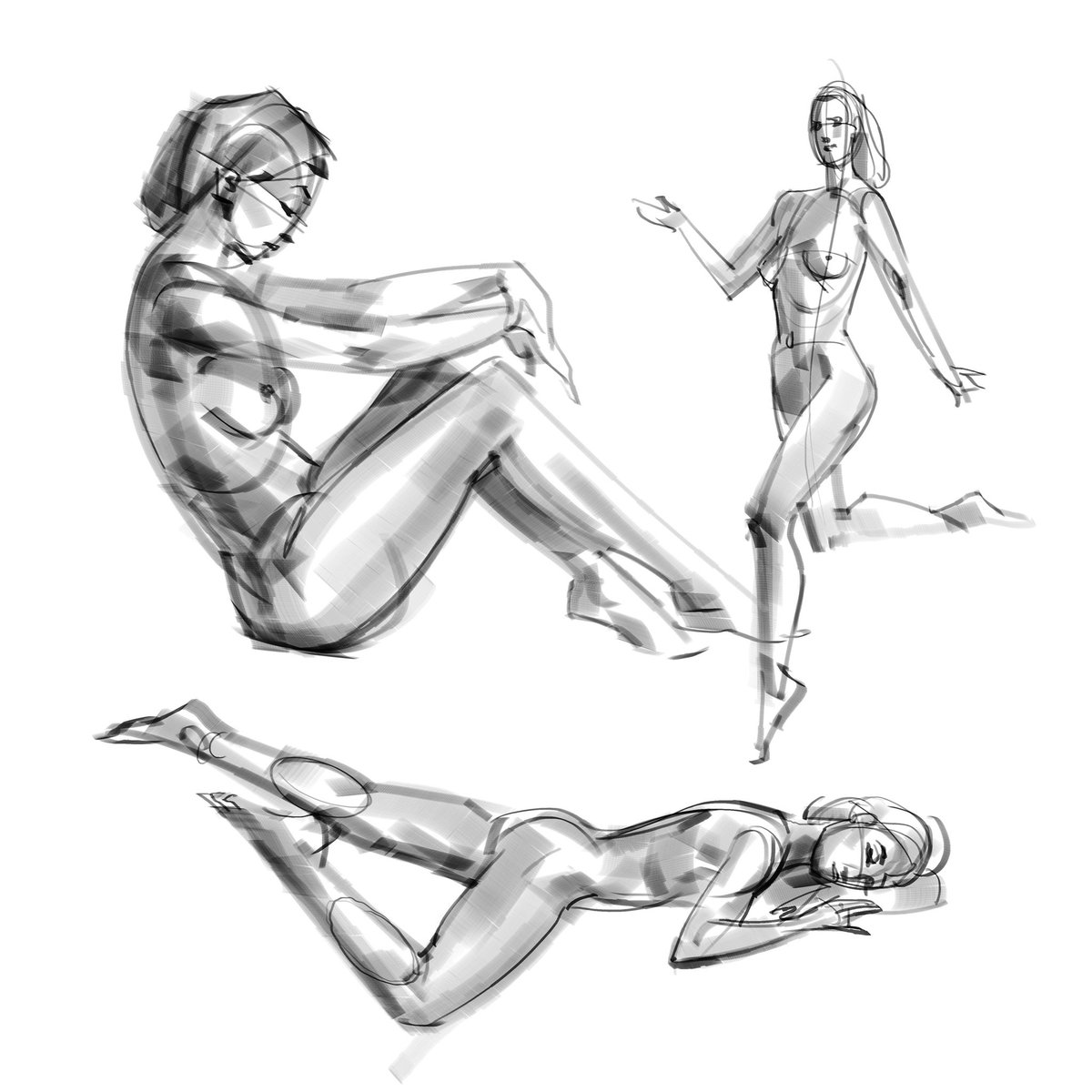 #figuary2022 continues! #croquis #croquiscafe