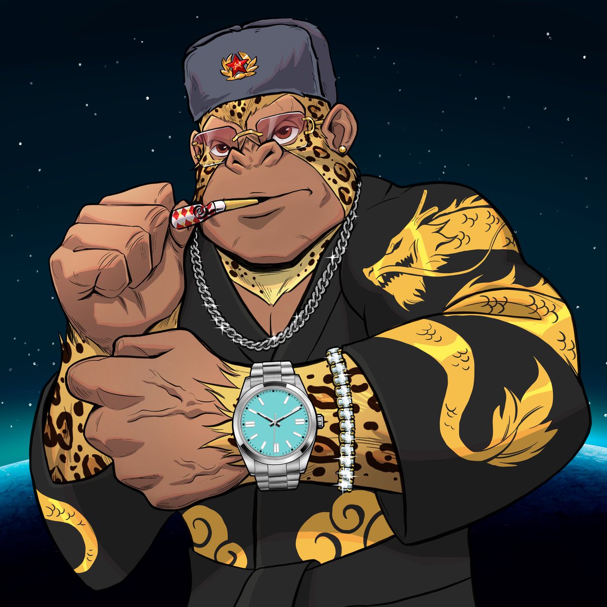 🦍 #NFTGiveaway 🦍

-x1 NFT + 5 WL ⏱️

Made by Universal &amp; FaZe artists, <a href="/TimepieceApes/">Timepiece Ape Society</a> is a luxury watch NFT that’s giving away Rolexes and APs!

Rules:
✅Follow <a href="/TimepieceApes/">Timepiece Ape Society</a> 
✅RT + Tag Friends
✅Join discord: discord.gg/TAS
 
⏰ 48hr

#NFTCommmunity #NFTGiveaways