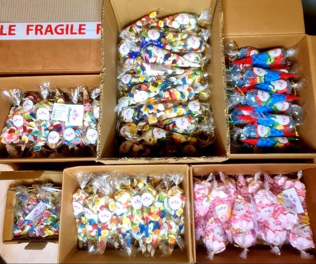 Another Busy Week!, incredibly grateful of the constant support on our small family business ❤️‍🔥 we're nothing without you!.

Sweet cones yet again our biggest hit! 🤭🍬
#DownSweetLane