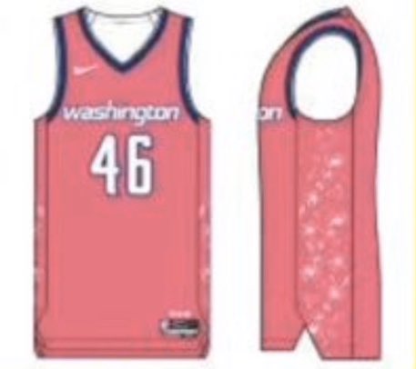 Washington Wizards 22/23 City Edition Uniform: Cherry Blossoms